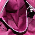 FENDI Mamma Baguette Shoulder Bag Nylon Bordeaux76102