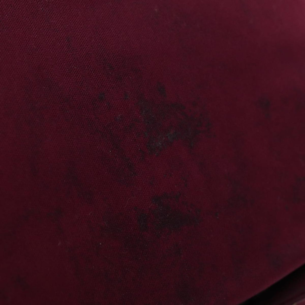 FENDI Mamma Baguette Shoulder Bag Nylon Bordeaux76102