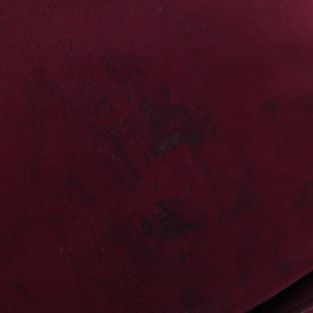 FENDI Mamma Baguette Shoulder Bag Nylon Bordeaux76102