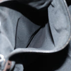 FENDI Zucchino Canvas Tote Bag Brown Black76132