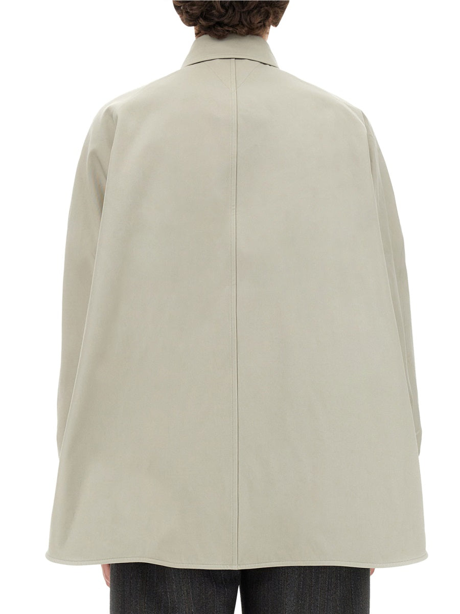 BOTTEGA VENETA Oversized Cotton Twill Shirt - Size 46