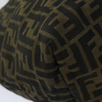 FENDI Zucca Canvas Tote Bag Black Brown76181