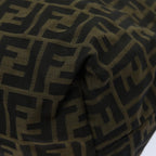 FENDI Zucca Canvas Tote Bag Black Brown76181