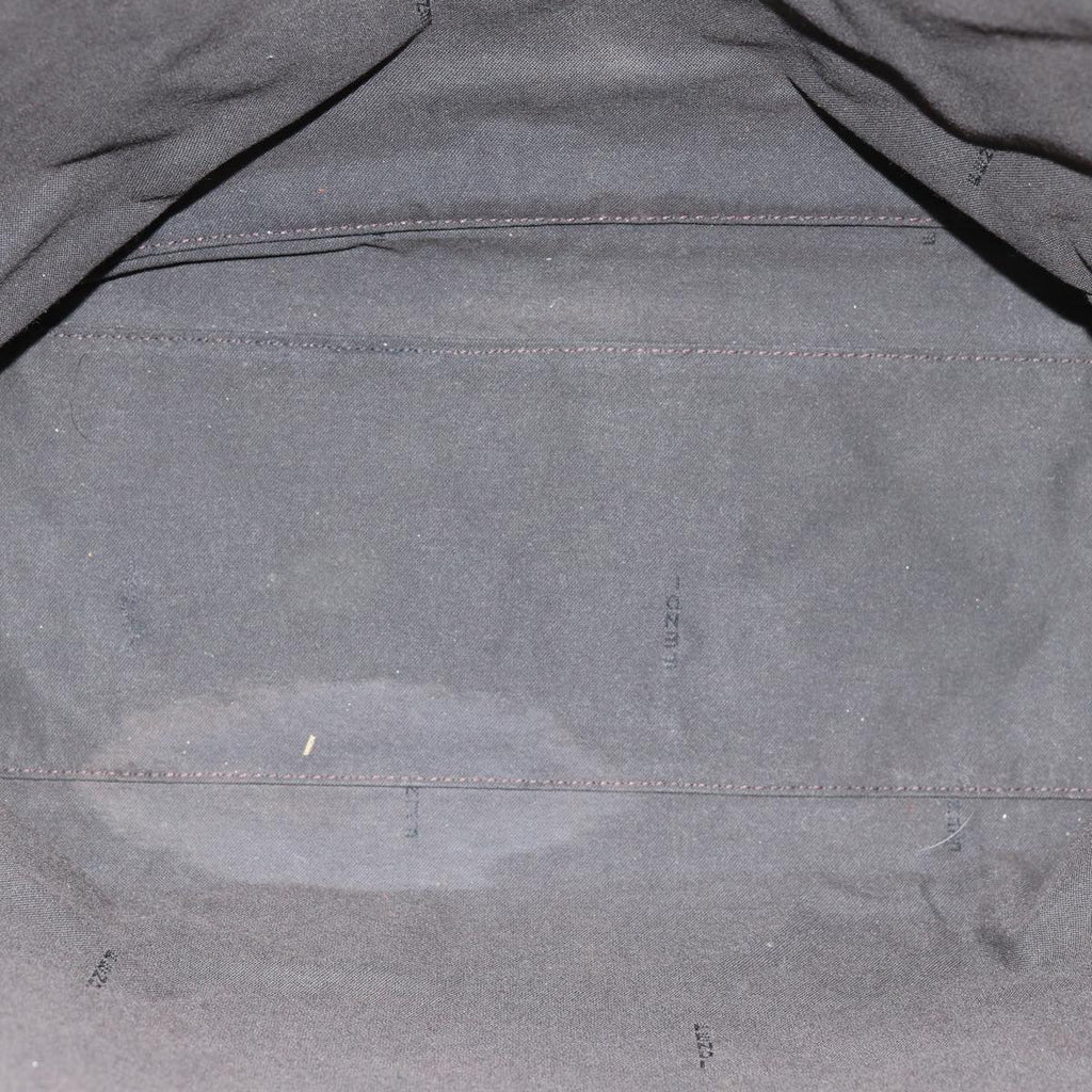 FENDI Zucchino Canvas Tote Bag Black76206