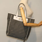 FENDI Zucchino Canvas Tote Bag Black76206