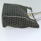 FENDI Zucchino Canvas Tote Bag Black76206