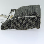 FENDI Zucchino Canvas Tote Bag Black76206