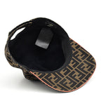Fendi FF Canvas Baseball Cap
