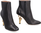 BOTTEGA VENETA Leather Knot Ankle Boots for Women