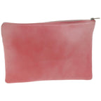 CELINE Clutch Bag Leather Pink  76410