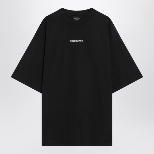Balenciaga Black New Balenciaga Back Medium Fit T-Shirt Men