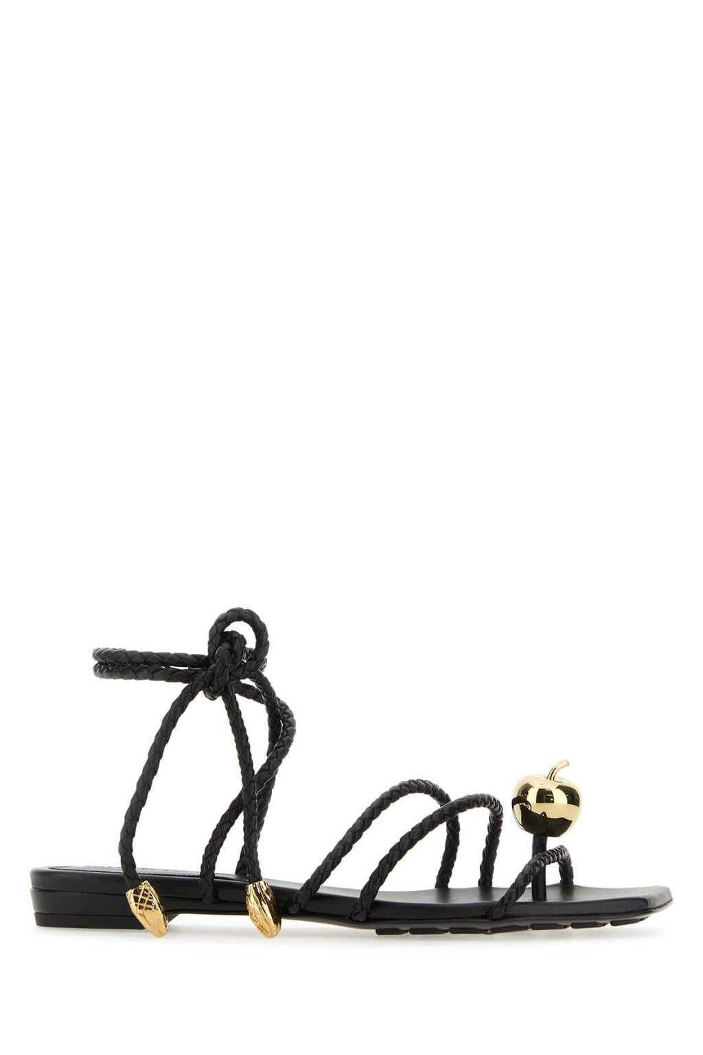 BOTTEGA VENETA Leather Flat Adam Sandals for Women - FW23