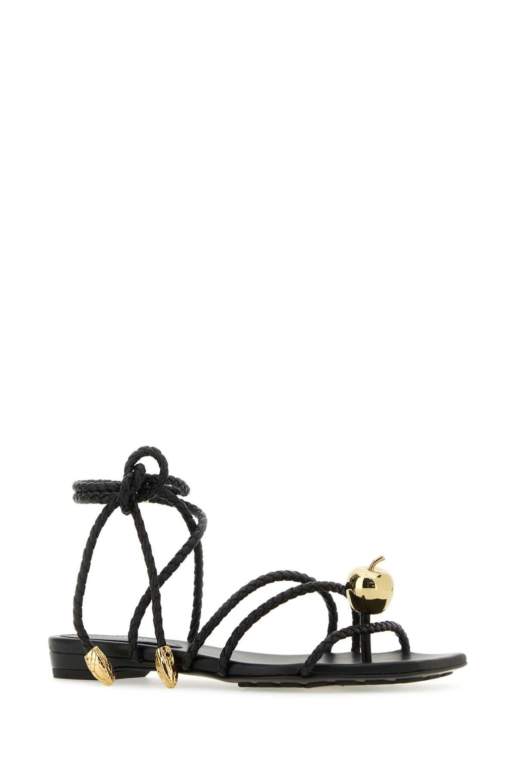 BOTTEGA VENETA Leather Flat Adam Sandals for Women - FW23