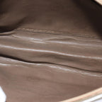 FENDI Zucchino Canvas Pouch Vintage Brown76457