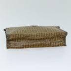 FENDI Zucchino Canvas Pouch Vintage Brown76457