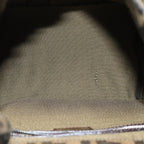 FENDI Zucca Canvas Mamma Baguette Shoulder Bag Black Brown76559