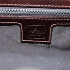 FENDI Zucca Canvas Mamma Baguette Shoulder Bag Beige76561