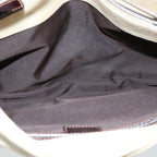 FENDI Zucca Canvas Mamma Baguette Shoulder Bag Beige76561