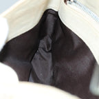 FENDI Zucca Canvas Mamma Baguette Shoulder Bag Beige76561