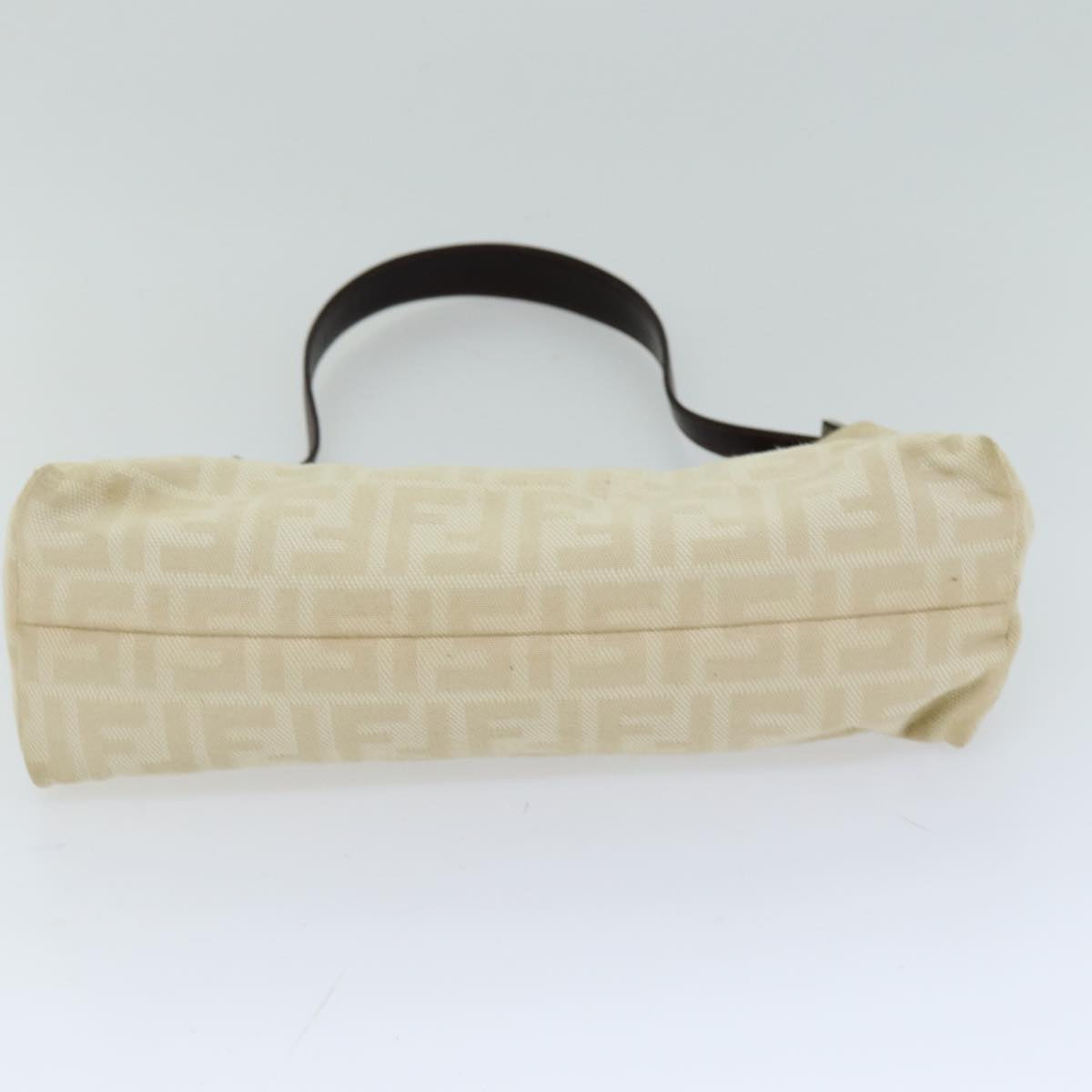 FENDI Zucca Canvas Mamma Baguette Shoulder Bag Beige76561