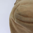 FENDI Mamma Baguette Shoulder Bag Suede Beige76610