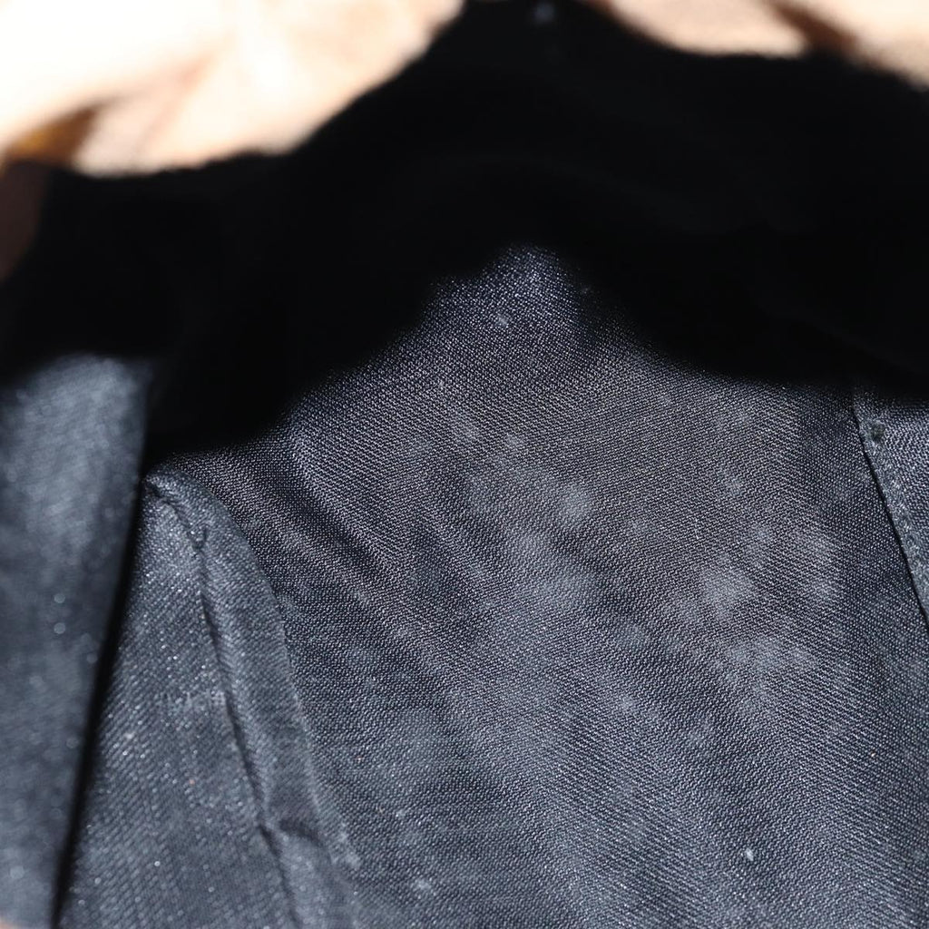 FENDI Mamma Baguette Shoulder Bag Suede Beige76610