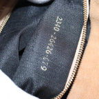 FENDI Mamma Baguette Shoulder Bag Suede Beige76610