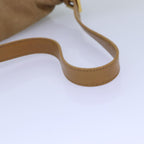 FENDI Mamma Baguette Shoulder Bag Suede Beige76610