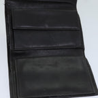 FENDI Zucca Canvas Wallet Black Brown76700
