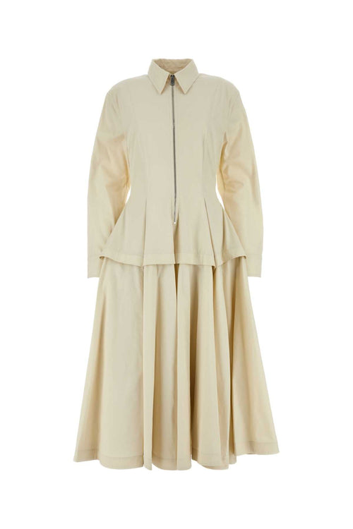 BOTTEGA VENETA Cotton Blend Mini Shirt Dress