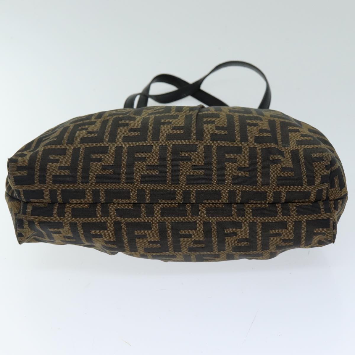 FENDI Zucca Canvas Tote Bag Black Brown76722