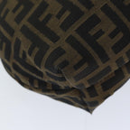 FENDI Zucca Canvas Tote Bag Black Brown76722