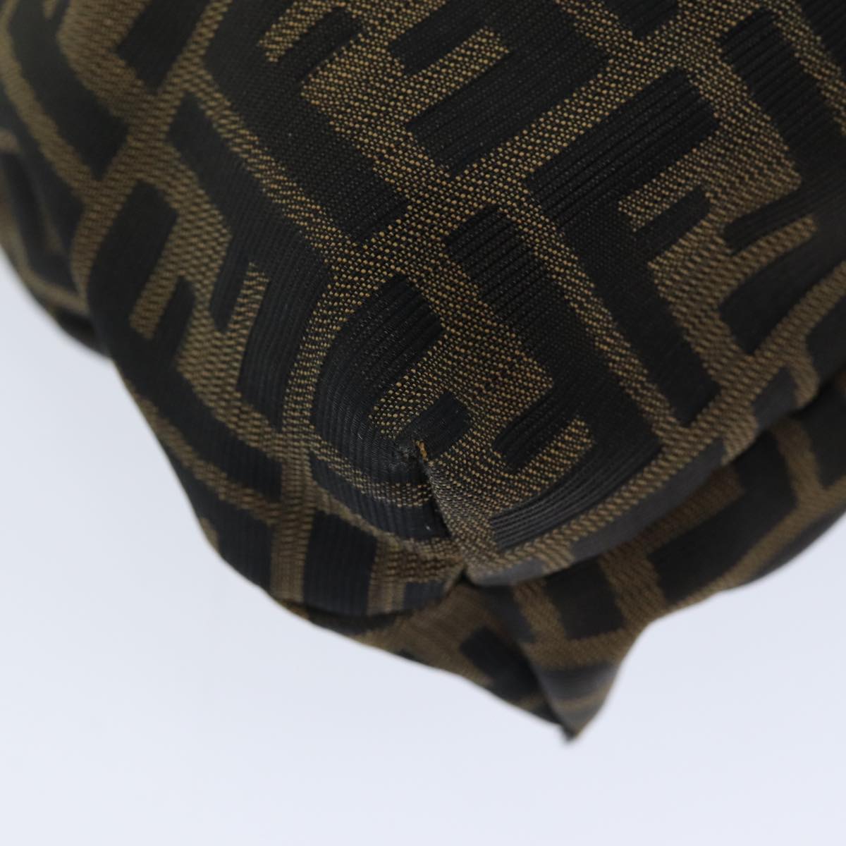 FENDI Zucca Canvas Tote Bag Black Brown76722