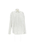 Balenciaga Shirt 725395 TOM06 9167 WHITE NAVY