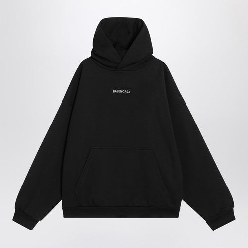 Balenciaga Black New Balenciaga Back Medium Fit Sweatshirt Men