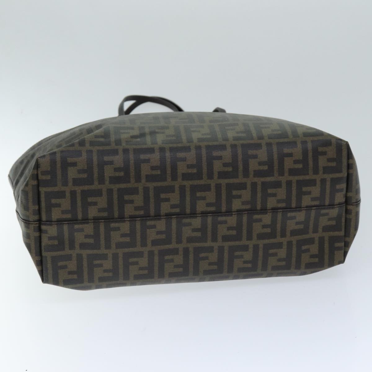 FENDI Zucca Canvas Tote Bag Black Brown76812