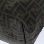 FENDI Zucca Canvas Tote Bag Black Brown76812