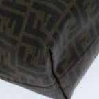 FENDI Zucca Canvas Tote Bag Black Brown76812