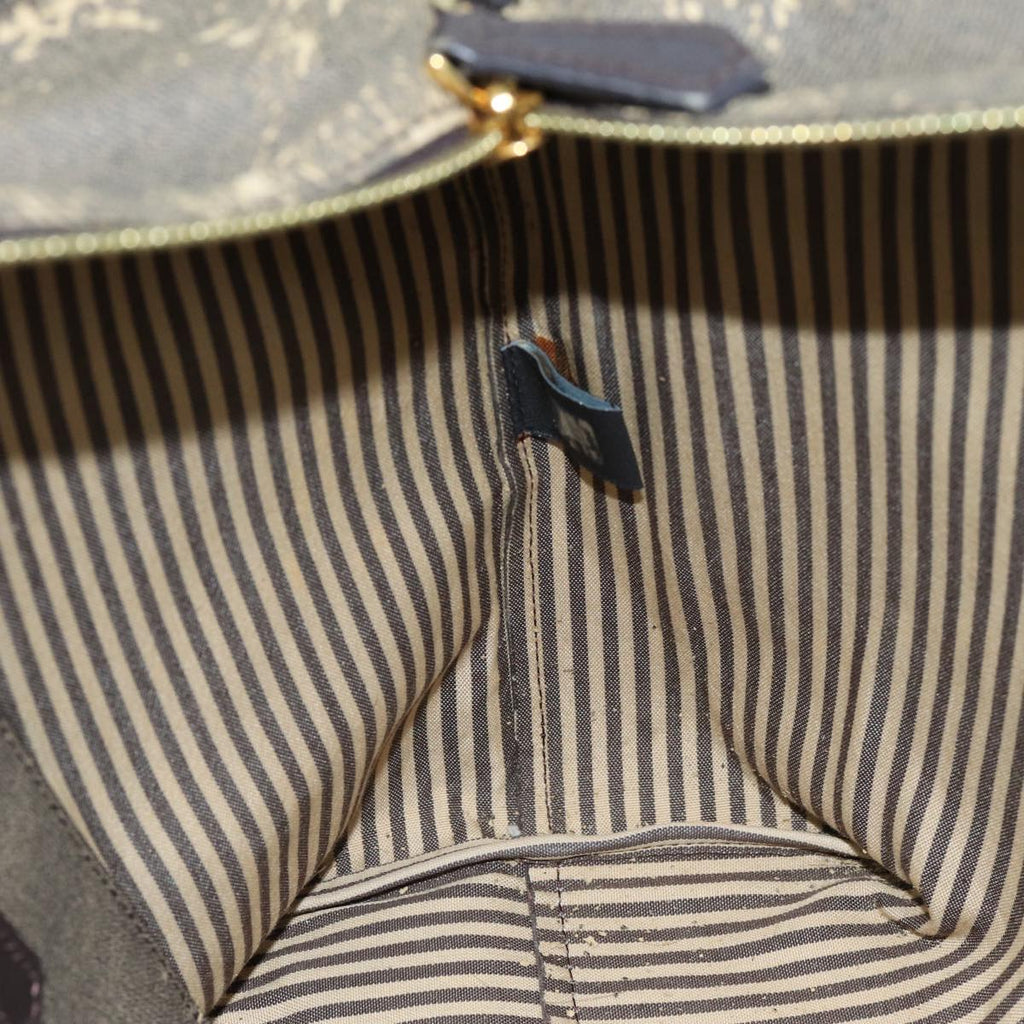 FENDI Zucca Canvas Tote Bag Black Brown76812