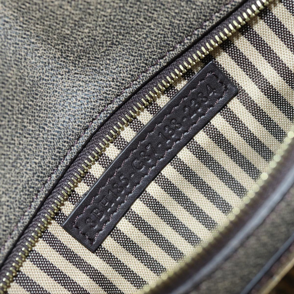 FENDI Zucca Canvas Tote Bag Black Brown76812