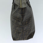 FENDI Zucca Canvas Tote Bag Black Brown76812