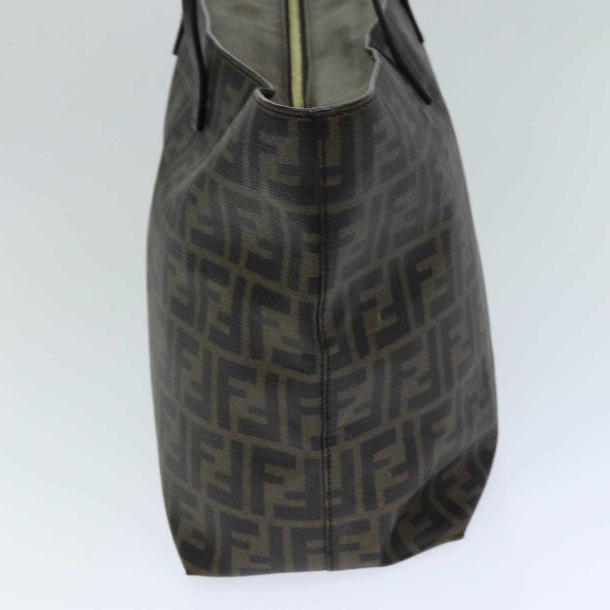 FENDI Zucca Canvas Tote Bag Black Brown76812