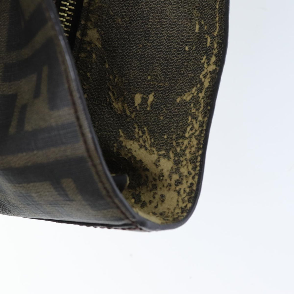 FENDI Zucca Canvas Tote Bag Black Brown76812