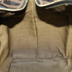 FENDI Zucca Canvas Vanity Cosmetic Pouch Brown Black76814