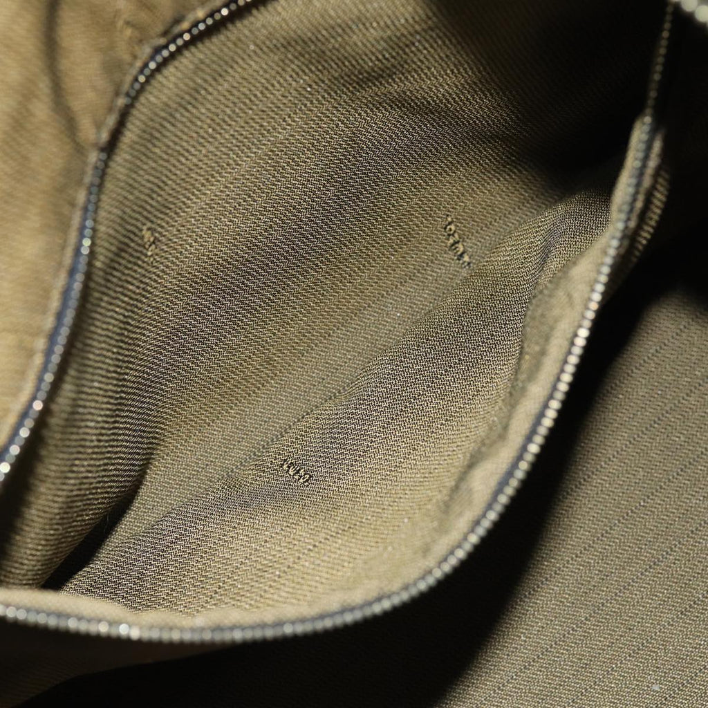 FENDI Zucca Canvas Vanity Cosmetic Pouch Brown Black76814