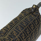 FENDI Zucca Canvas Vanity Cosmetic Pouch Brown Black76814