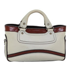 CELINE Hand Bag Leather Whe  76849
