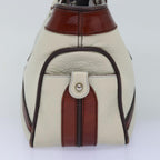 CELINE Hand Bag Leather Whe  76849