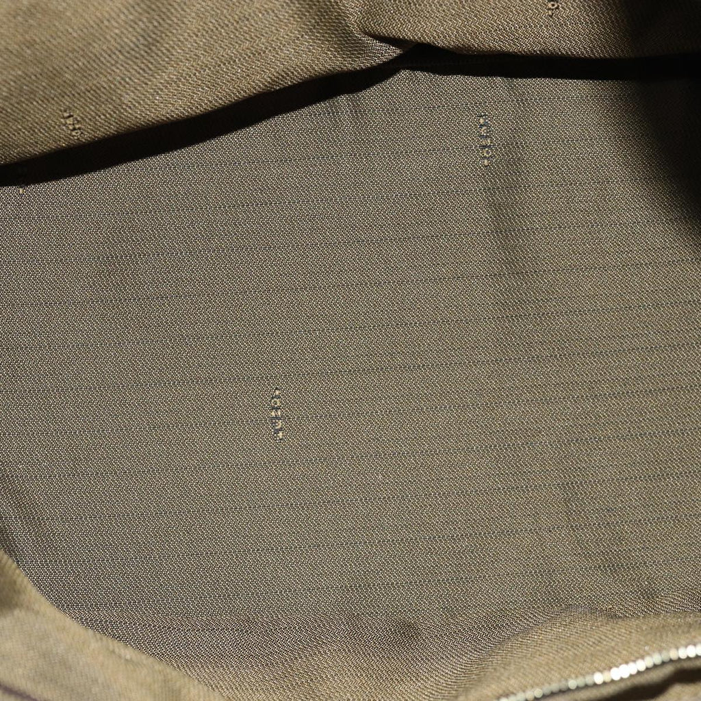 FENDI Zucca Canvas Hand Bag 2way Brown Black76858