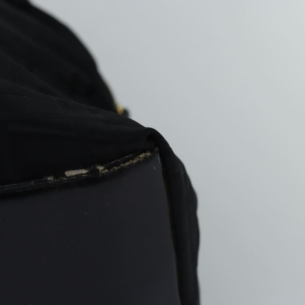 FENDI Zucca Canvas Hand Bag Black Brown76859